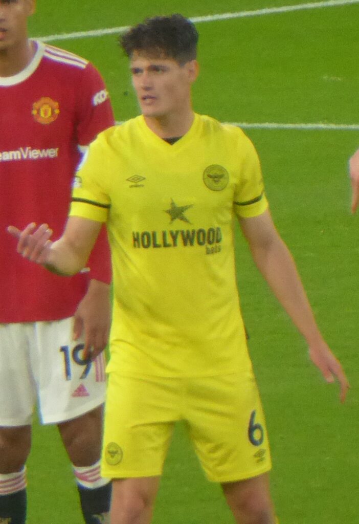 Christian Nørgaard, Brentford F.C. footballer, May 2022