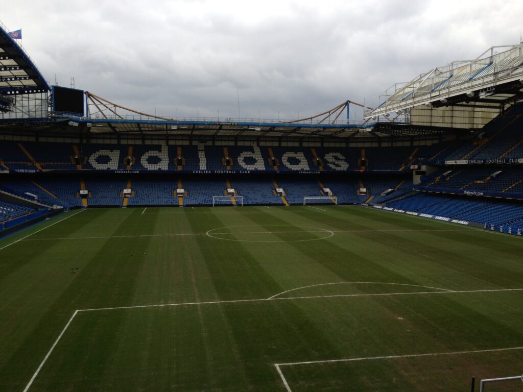 Stamford Bridge Stadium Football Pitch, 2.22.2013