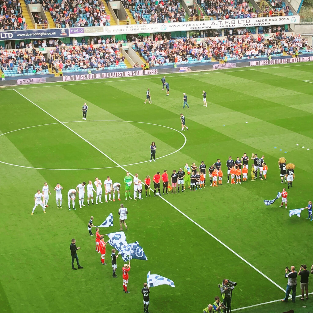 Millwall Leeds at The Den 2018